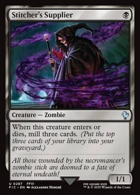 Stitcher's Supplier in the group Magic the Gathering / Sets / Final Fantasy Drop / Final Fantasy Commander at Proxyprinters.com (104237)