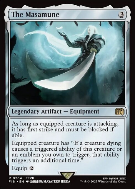 The Masamune in the group Magic the Gathering / Sets / Final Fantasy Drop / Final Fantasy at Proxyprinters.com (104245)