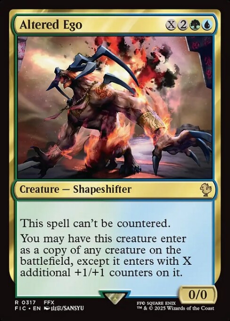 Altered Ego in the group Magic the Gathering / Sets / Final Fantasy Drop / Final Fantasy Commander at Proxyprinters.com (104257)