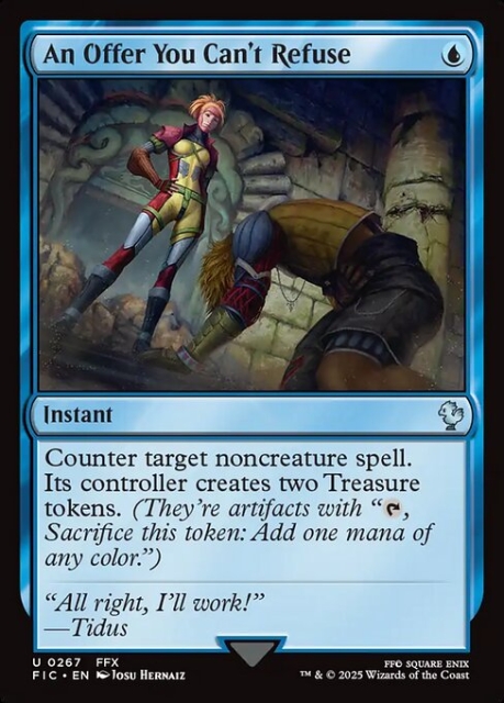 An Offer You Can't Refuse in the group Magic the Gathering / Sets / Final Fantasy Drop / Final Fantasy Commander at Proxyprinters.com (104259)