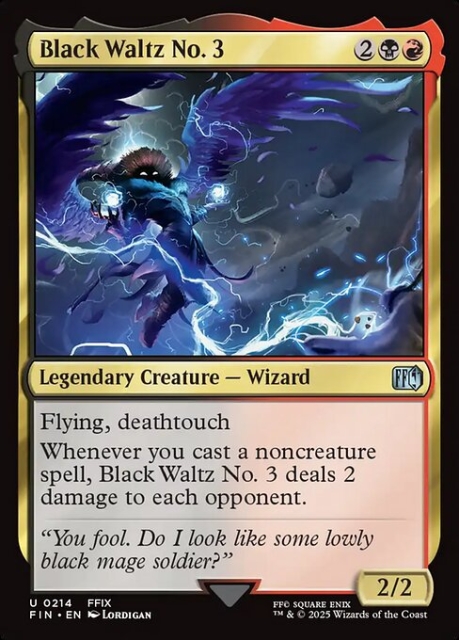 Black Waltz No. 3 in the group Magic the Gathering / Sets / Final Fantasy Drop / Final Fantasy at Proxyprinters.com (104264)
