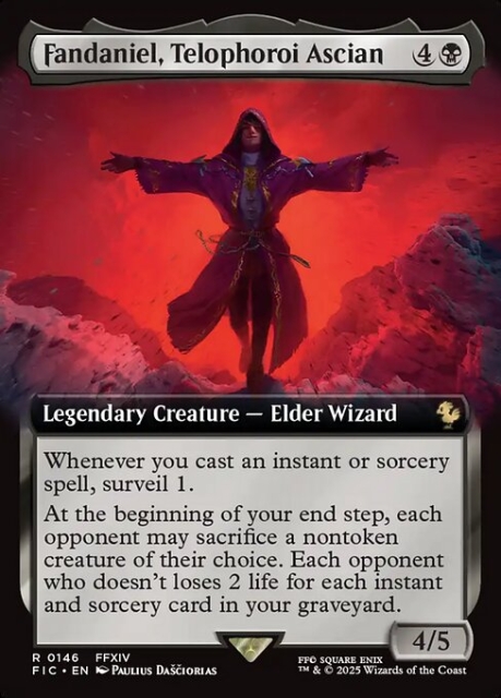 Fandaniel, Telophoroi Ascian in the group Magic the Gathering / Sets / Final Fantasy Drop / Final Fantasy Commander at Proxyprinters.com (104266)