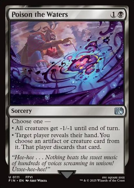 Poison the Waters in the group Magic the Gathering / Sets / Final Fantasy Drop / Final Fantasy at Proxyprinters.com (104268)