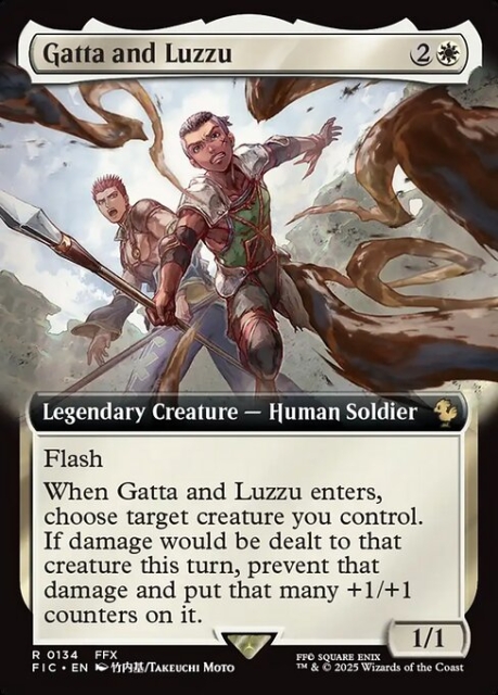 Gatta and Luzzu in the group Magic the Gathering / Sets / Final Fantasy Drop / Final Fantasy Commander at Proxyprinters.com (104269)