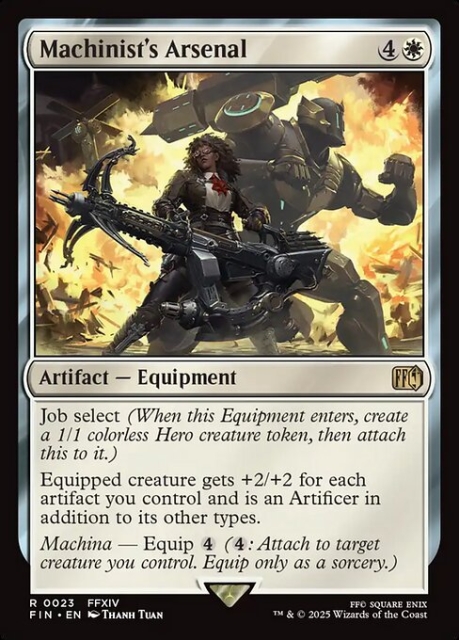 Machinist's Arsenal in the group Magic the Gathering / Sets / Final Fantasy Drop / Final Fantasy at Proxyprinters.com (104271)