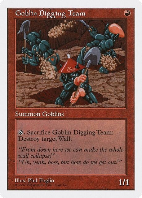 Goblin Digging Team