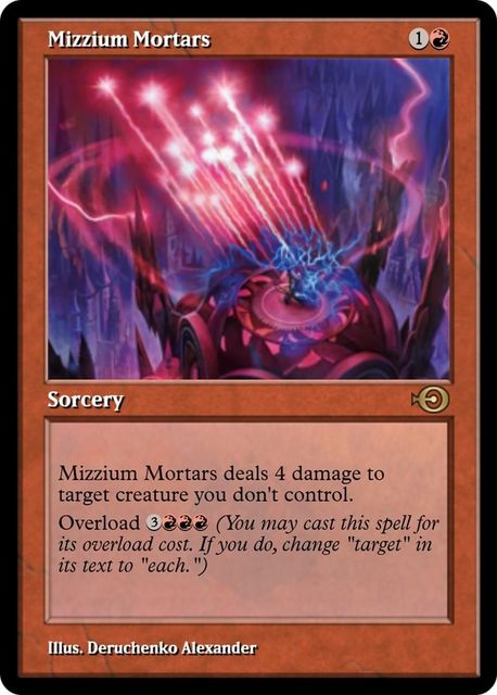 Mizzium Mortars
