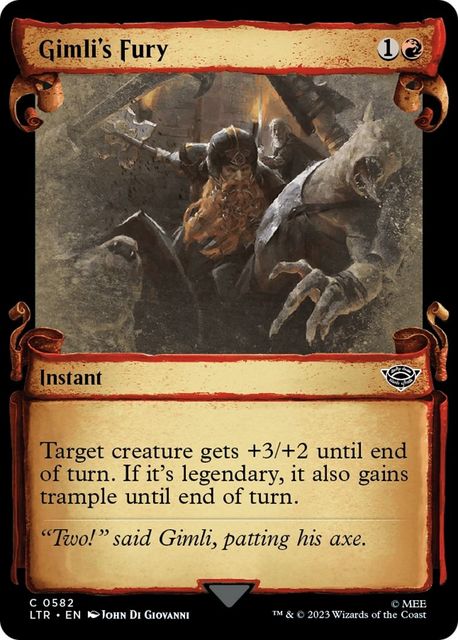 Gimli's Fury