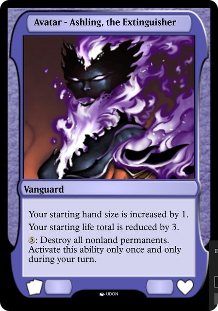 Ashling, the Extinguisher Avatar