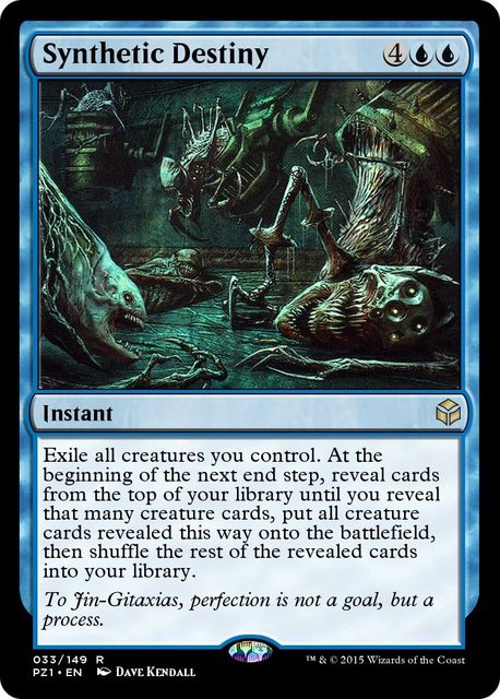 Synthetic Destiny