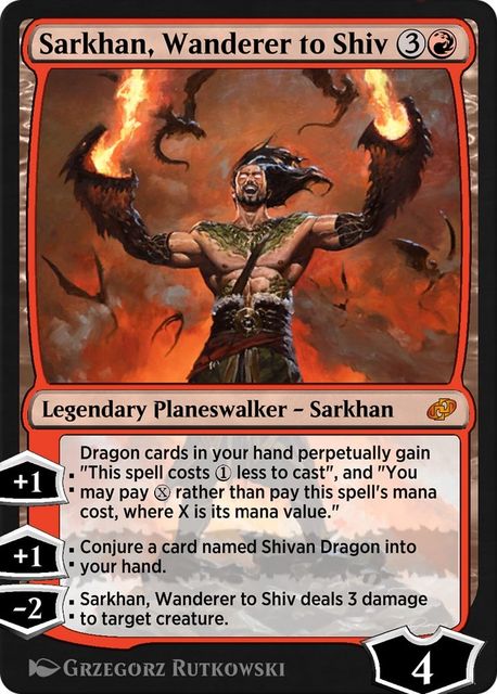 Sarkhan, Wanderer to Shiv