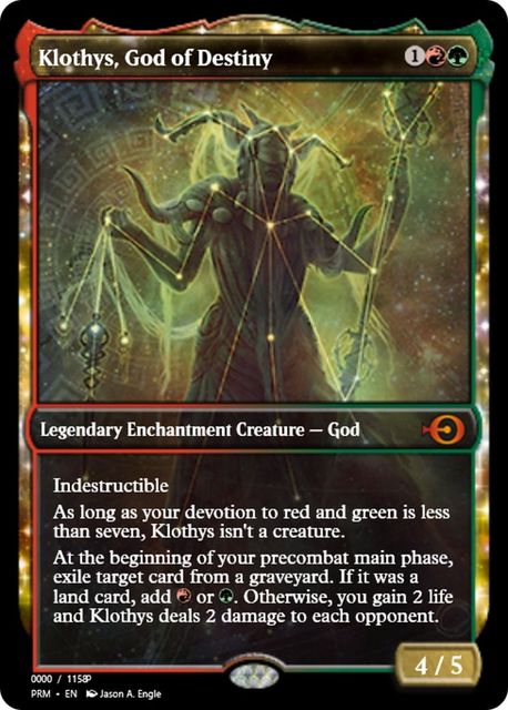 Klothys, God of Destiny