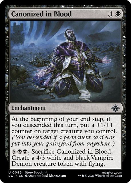 Canonized in Blood