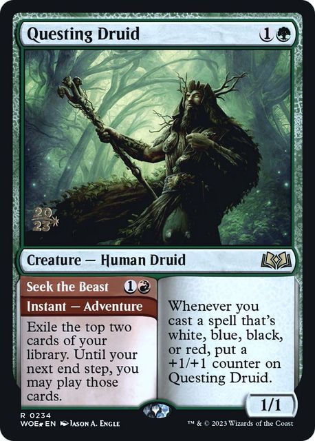 Questing Druid // Seek the Beast