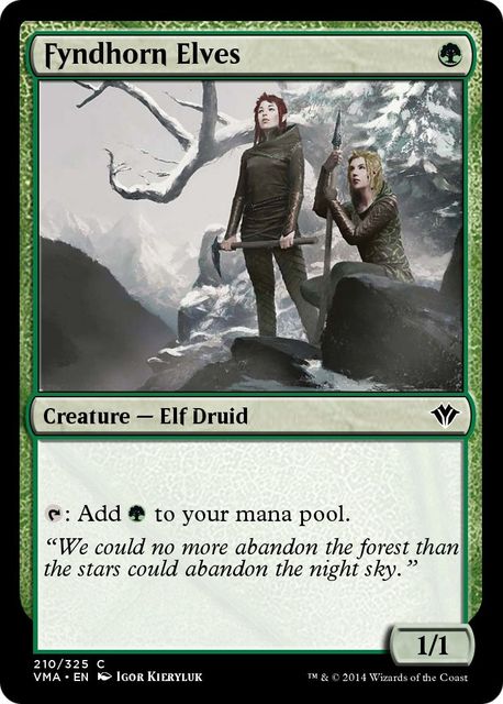 Fyndhorn Elves