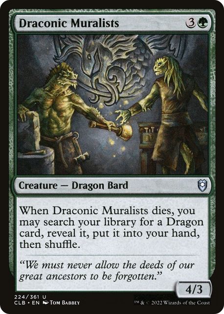 Draconic Muralists