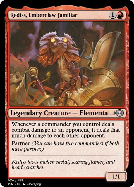 Kediss, Emberclaw Familiar