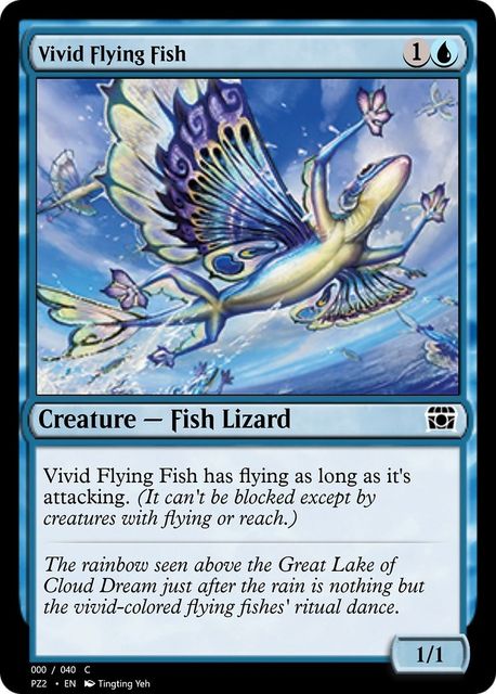 Vivid Flying Fish