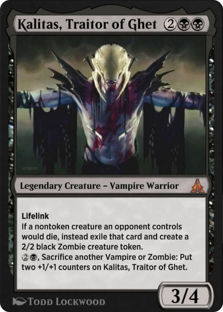 Kalitas, Traitor of Ghet