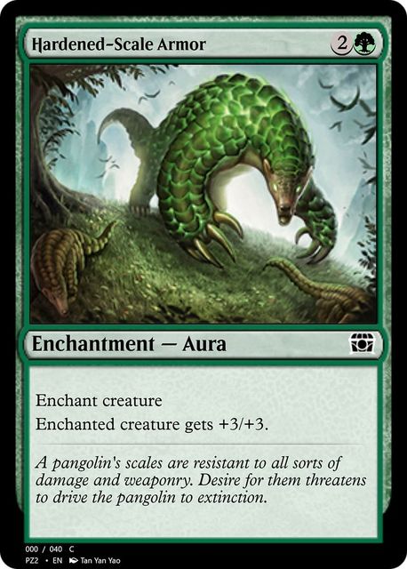 Hardened-Scale Armor