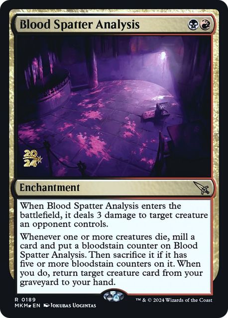 Blood Spatter Analysis