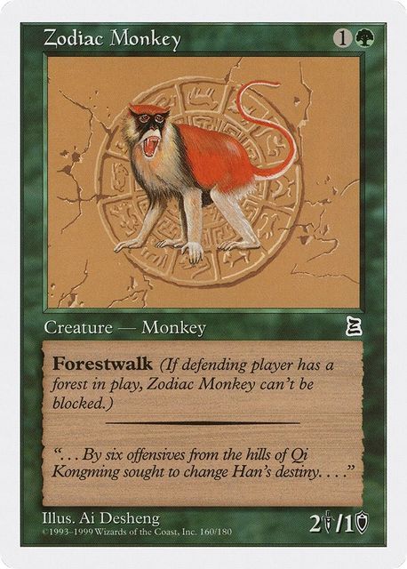 Zodiac Monkey