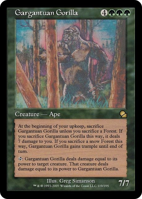 Gargantuan Gorilla