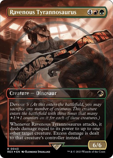 Ravenous Tyrannosaurus