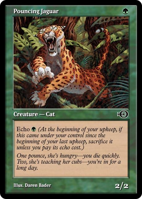 Pouncing Jaguar