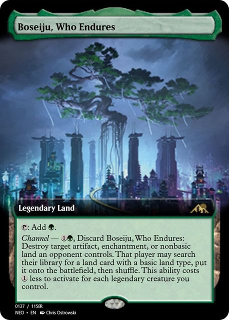 Boseiju, Who Endures