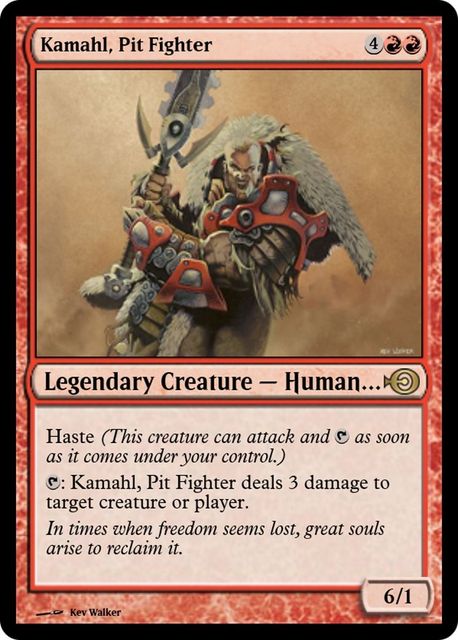 Kamahl, Pit Fighter