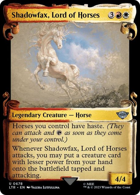 Shadowfax, Lord of Horses