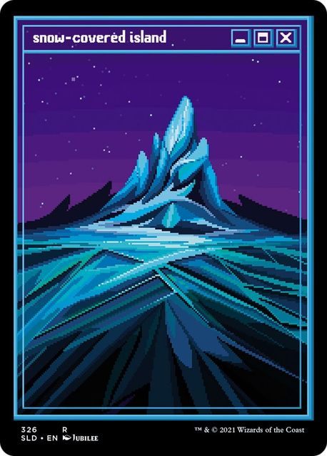 Snow-Covered Island