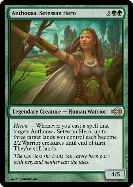 Anthousa, Setessan Hero