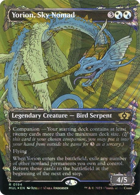 Yorion, Sky Nomad