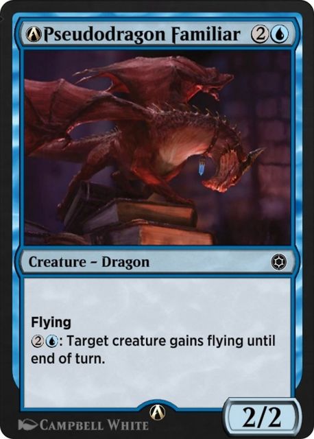 A-Pseudodragon Familiar