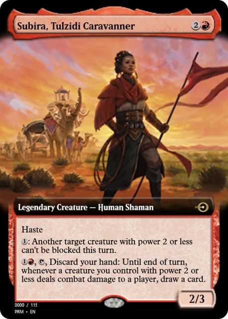 Subira, Tulzidi Caravanner