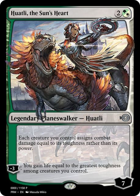 Huatli, the Sun's Heart