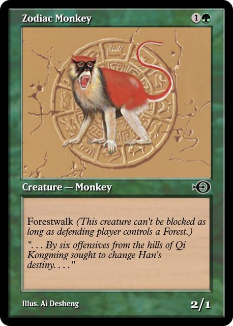 Zodiac Monkey