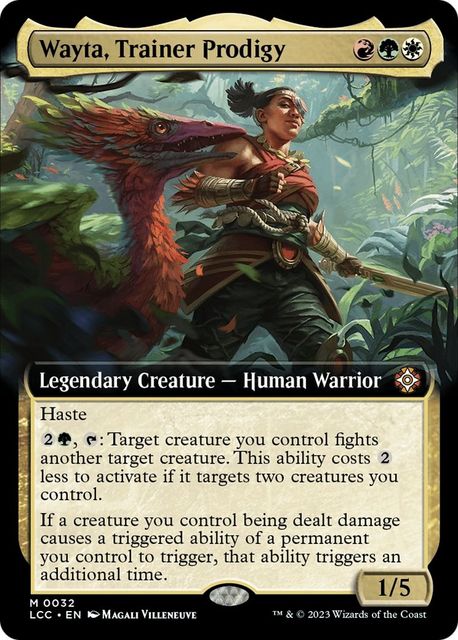 Wayta, Trainer Prodigy