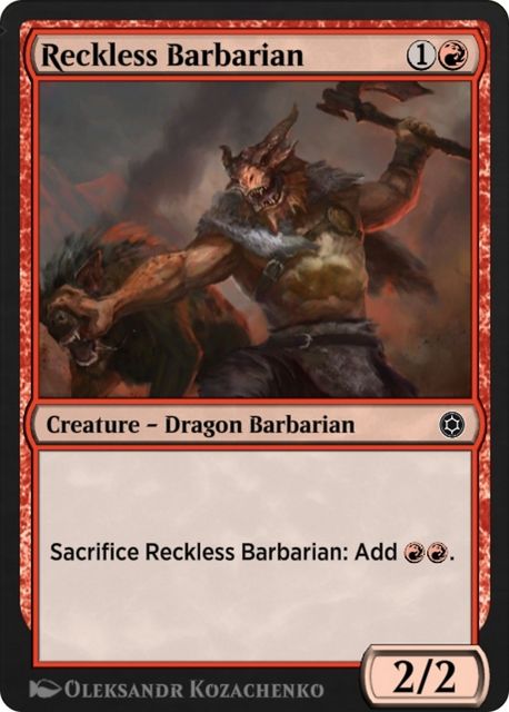 Reckless Barbarian