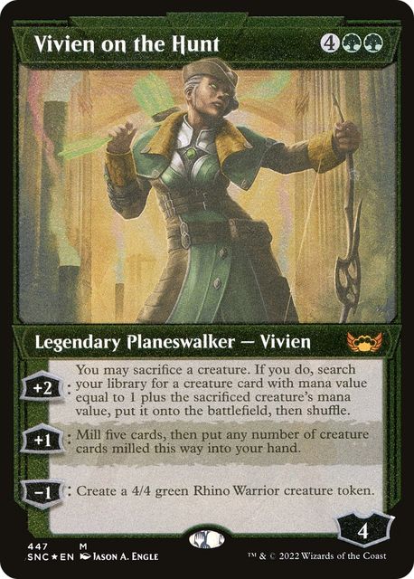 Vivien on the Hunt