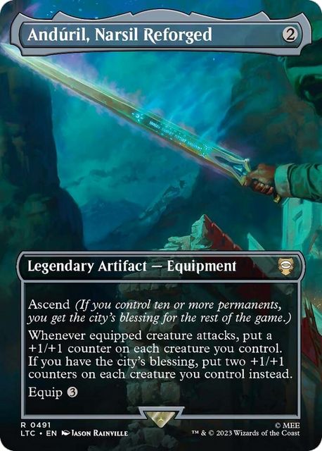 Andúril, Narsil Reforged