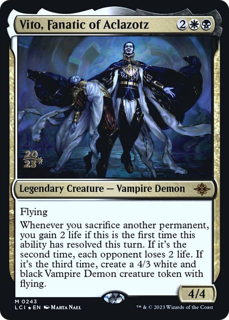 Vito, Fanatic of Aclazotz