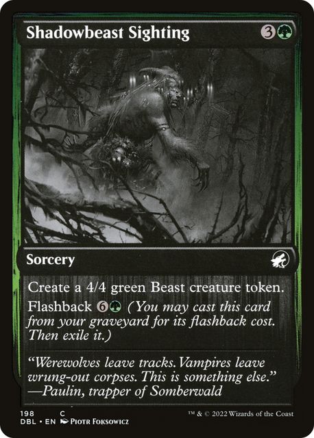 Shadowbeast Sighting