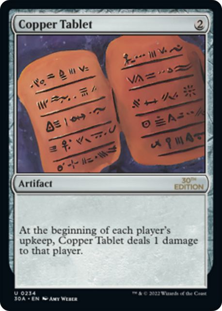 Copper Tablet