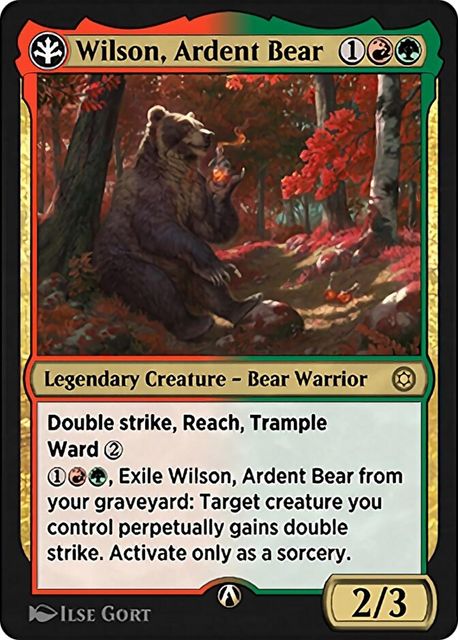 Wilson, Ardent Bear