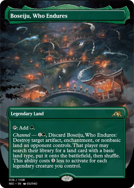Boseiju, Who Endures