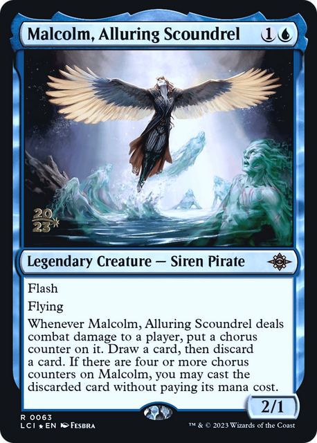 Malcolm, Alluring Scoundrel