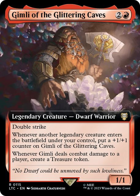 Gimli of the Glittering Caves